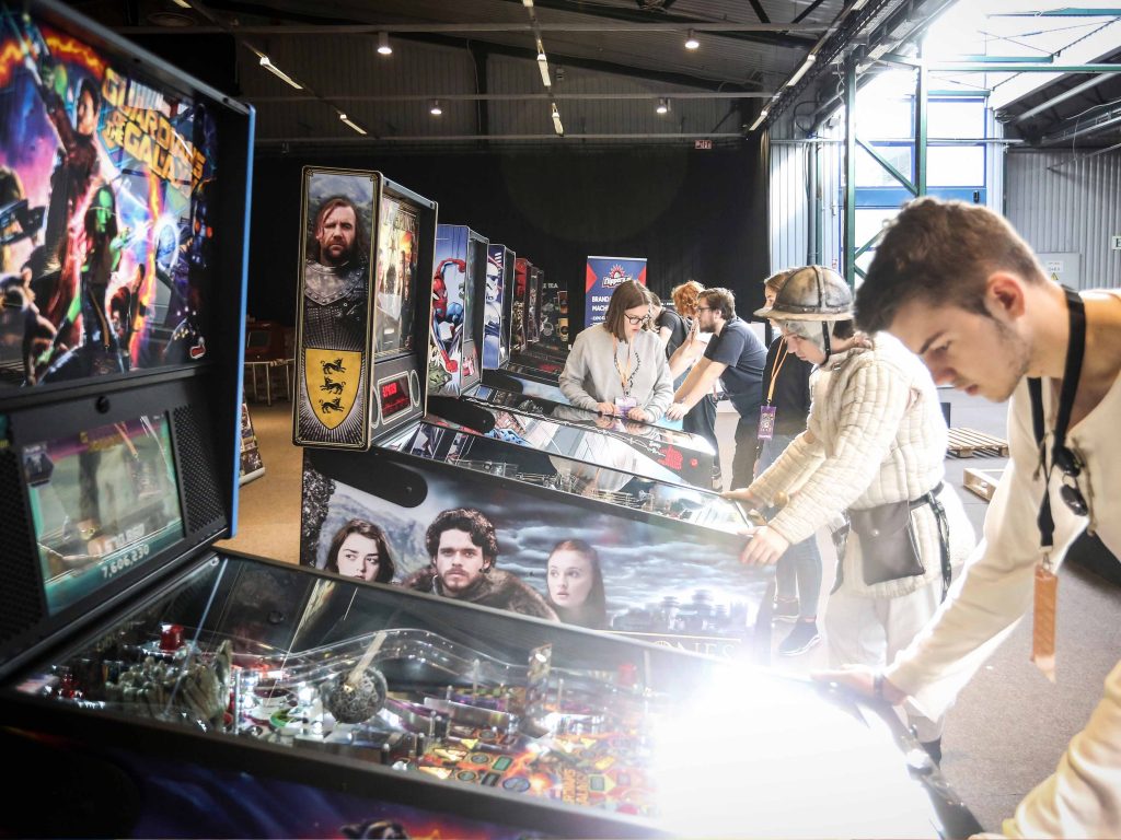 COMIC CON BALTICS žaidimų zona.