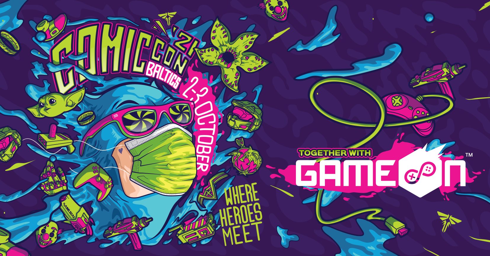 Quarantine also brings positive changes – COMIC CON BALTICS and GAMEON unite