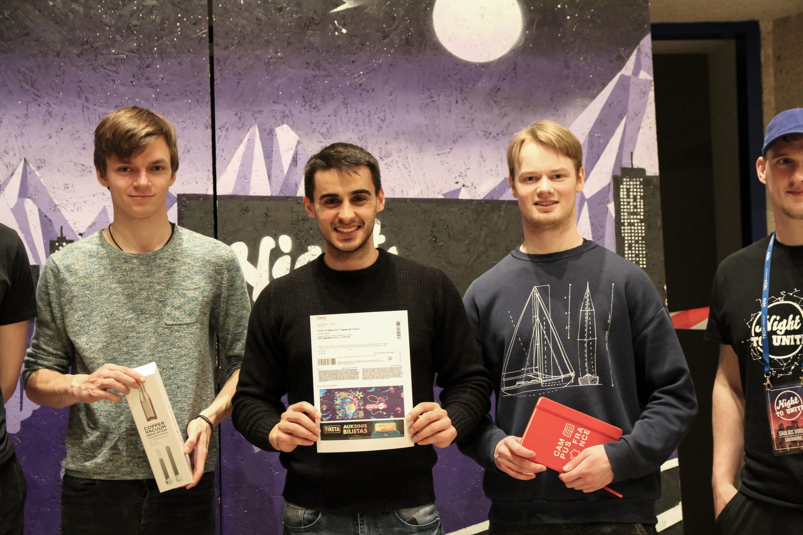 Comic Con Baltics prisideda prie tradiciniu tapusiu Vilnius Tech studentų organizuojamo  Night to Unite
